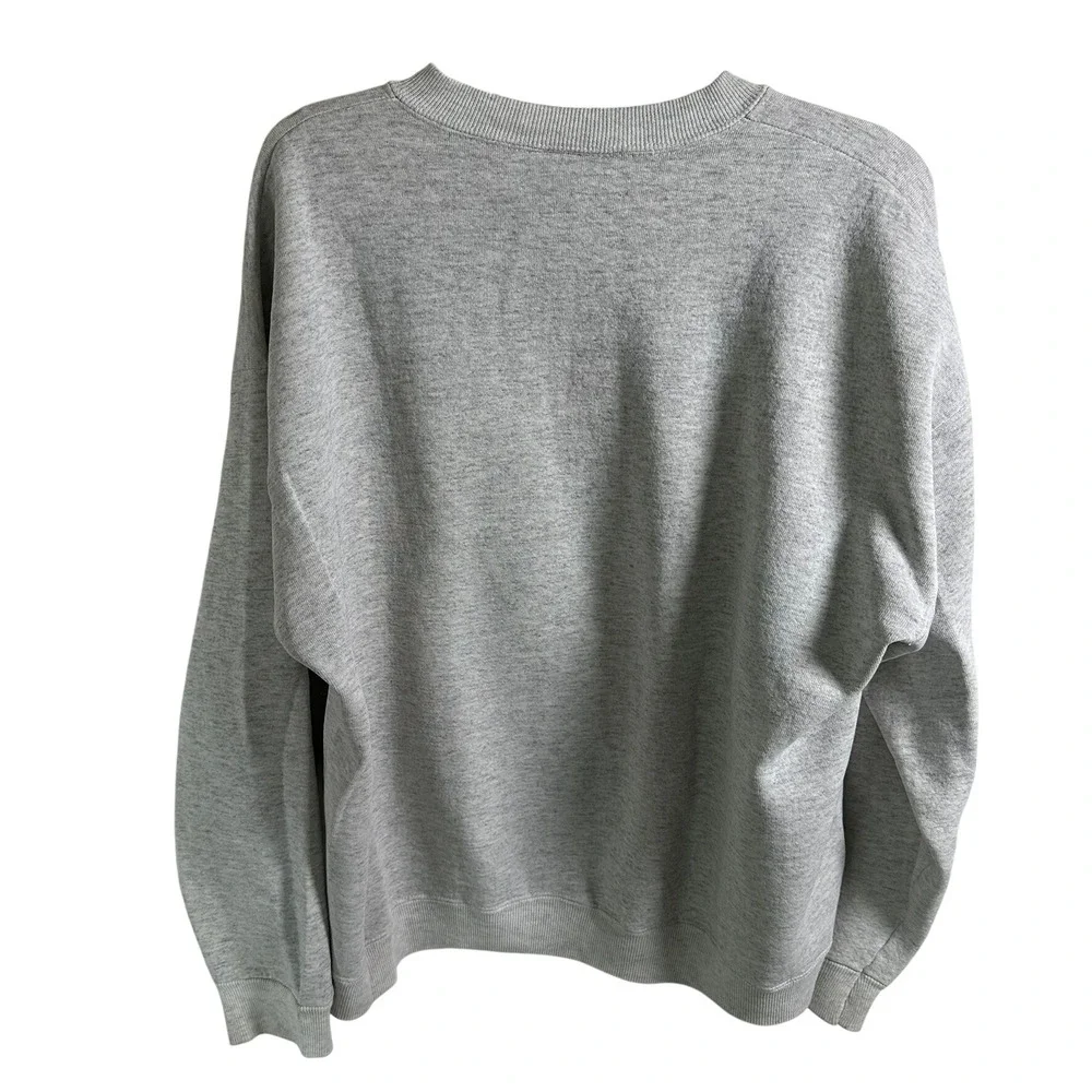 Vintage Lee Harvard University Heavyweight Sweatshirt Grey XL USA Made Classic